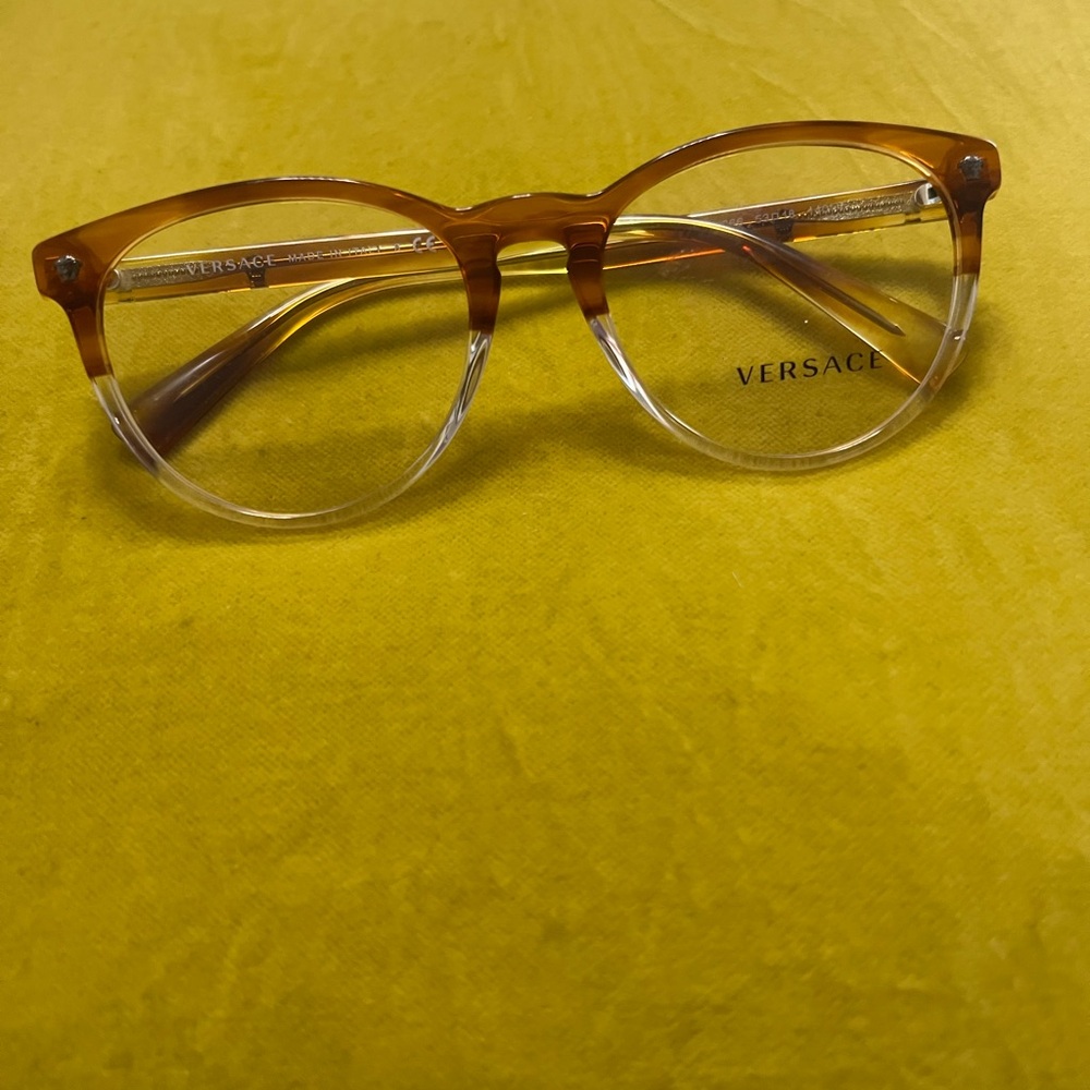Versace Transparent Eyeglasses - image 1
